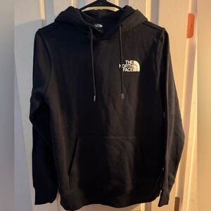 Navy Blue Woman’s North Face Pull Over Hoodie Sweatshirt